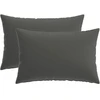 Pagalvėlės užvalkalas 2 pcs HEERLEN Antracito 30 x 50 cm