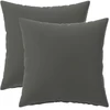 Pagalvėlės užvalkalas 2 pcs HEERLEN Antracito 30 x 30 cm