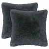 Pagalvėlės užvalkalas 2 pcs HEERLEN Antracito 45 x 45 cm