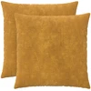 Pagalvėlės užvalkalas 2 pcs HEERLEN Geltona 65 x 65 cm