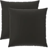 Pagalvėlės užvalkalas 2 pcs HEERLEN Juoda 65 x 65 cm