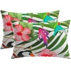 Pagalvėlės užvalkalas 2 pcs HEERLEN Juoda 30 x 50 cm