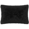 Pagalvėlės užvalkalas 2 pcs HEERLEN Juoda 50 x 75 cm PV pūkinis