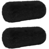 Pagalvėlės užvalkalas 2 pcs HEERLEN Juoda Ø 15 x 40 cm