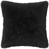 Pagalvėlės užvalkalas 2 pcs HEERLEN Juoda 45 x 45 cm PV pūkinis
