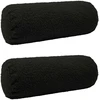 Pagalvėlės užvalkalas 2 pcs HEERLEN Juoda Ø 15 x 40 cm Bouclé