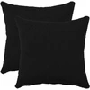 Pagalvėlės užvalkalas 2 pcs HEERLEN Juoda 50 x 50 cm Bouclé