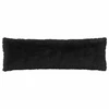 Pagalvėlės užvalkalas 2 pcs HEERLEN Juoda 40 x 145 cm