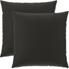 Pagalvėlės užvalkalas 2 pcs HEERLEN Juoda 60 x 60 cm