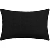 Pagalvėlės užvalkalas 2 pcs HEERLEN Juoda 50 x 70 cm Bouclé