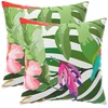 Pagalvėlės užvalkalas 2 pcs HEERLEN Juoda 50 x 50 cm