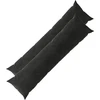 Pagalvėlės užvalkalas 2 pcs HEERLEN Juoda 40 x 145 cm Aksomas