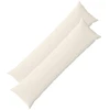 Pagalvėlės užvalkalas 2 pcs HEERLEN Kreminė 40 x 145 cm