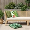 Pagalvėlės užvalkalas 2 pcs HEERLEN Lapų dizainas 60 x 60 cm