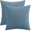 Pagalvėlės užvalkalas 2 pcs HEERLEN Mėlyna 30 x 30 cm mančester