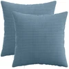 Pagalvėlės užvalkalas 2 pcs HEERLEN Mėlyna 30 x 30 cm mančester