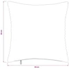 Pagalvėlės užvalkalas 2 pcs HEERLEN Mėlyna 30 x 30 cm mančester