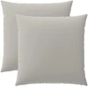 Pagalvėlės užvalkalas 2 pcs HEERLEN Pilka 65 x 65 cm
