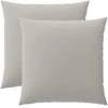 Pagalvėlės užvalkalas 2 pcs HEERLEN Pilka 60 x 60 cm
