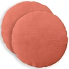 Pagalvėlės užvalkalas 2 pcs HEERLEN Raudona oranžinė Ø 60 cm