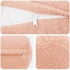 Pagalvėlės užvalkalas 2 pcs HEERLEN Rožinė Ø 15 x 40 cm Bouclé
