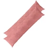 Pagalvėlės užvalkalas 2 pcs HEERLEN Rožinė 40 x 145 cm Aksomas