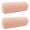 Pagalvėlės užvalkalas 2 pcs HEERLEN Rožinė Ø 15 x 40 cm Bouclé
