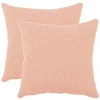 Pagalvėlės užvalkalas 2 pcs HEERLEN Rožinė 35 x 35 cm Bouclé