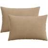 Pagalvėlės užvalkalas 2 pcs HEERLEN Ruda 40 x 60 cm mančester