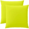 Pagalvėlės užvalkalas 2 pcs HEERLEN Ryškiai žalia 60 x 60 cm
