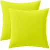 Pagalvėlės užvalkalas 2 pcs HEERLEN Ryškiai žalia 30 x 30 cm