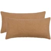 Pagalvėlės užvalkalas 2 pcs HEERLEN Smėlio 40 x 70 cm Bouclé