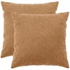 Pagalvėlės užvalkalas 2 pcs HEERLEN Smėlio 65 x 65 cm Bouclé