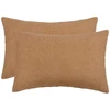 Pagalvėlės užvalkalas 2 pcs HEERLEN Smėlio 40 x 60 cm Bouclé