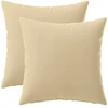 Pagalvėlės užvalkalas 2 pcs HEERLEN Smėlio 50 x 50 cm
