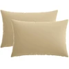 Pagalvėlės užvalkalas 2 pcs HEERLEN Smėlio 50 x 80 cm