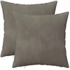 Pagalvėlės užvalkalas 2 pcs HEERLEN Šviesiai pilka 35 x 35 cm