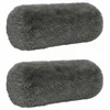 Pagalvėlės užvalkalas 2 pcs HEERLEN Šviesiai pilka Ø 15 x 40 cm
