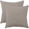 Pagalvėlės užvalkalas 2 pcs HEERLEN Šviesiai pilka 35 x 35 cm