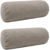 Pagalvėlės užvalkalas 2 pcs HEERLEN Šviesiai pilka Ø 15 x 40 cm