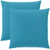 Pagalvėlės užvalkalas 2 pcs HEERLEN Šviesiai mėlyna 60 x 60 cm