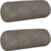 Pagalvėlės užvalkalas 2 pcs HEERLEN Šviesiai pilka Ø 15 x 40 cm
