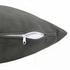 Pagalvėlės užvalkalas 2 pcs HEERLEN Tamsiai pilka 35 x 35 cm