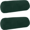Pagalvėlės užvalkalas 2 pcs HEERLEN Tamsiai žalia Ø 15 x 40 cm