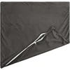 Pagalvėlės užvalkalas 2 pcs HEERLEN Tamsiai pilka 40 x 40 cm