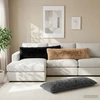 Pagalvėlės užvalkalas 2 pcs HEERLEN Taupe 40 x 145 cm