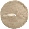 Pagalvėlės užvalkalas 2 pcs HEERLEN Taupe Ø 60 cm mančester