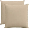 Pagalvėlės užvalkalas 2 pcs HEERLEN Taupe 60 x 60 cm mančester