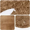 Pagalvėlės užvalkalas 2 pcs HEERLEN Taupe Ø 30 cm PV pūkinis