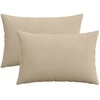 Pagalvėlės užvalkalas 2 pcs HEERLEN Taupe 50 x 75 cm mančester